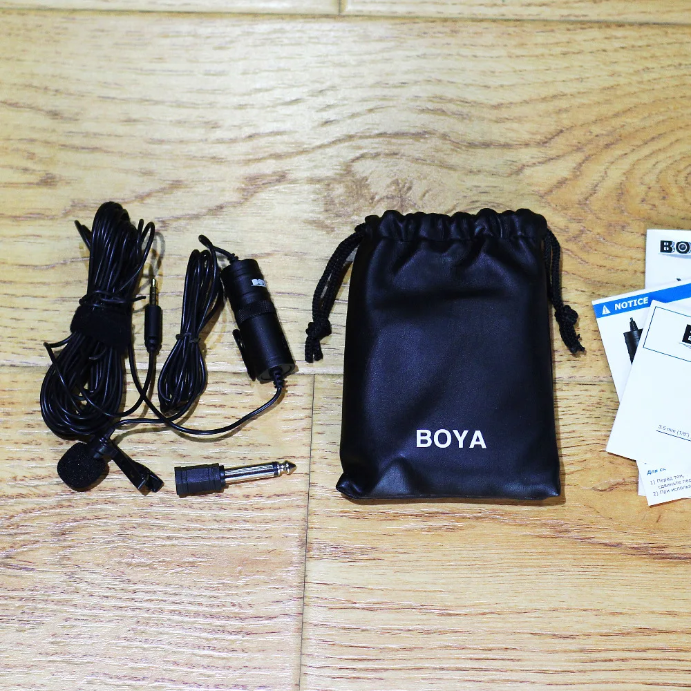 Всенаправленный микрофон BOYA BY M1 6 м петличный аудиомагнитофон динамик для Android Nikon