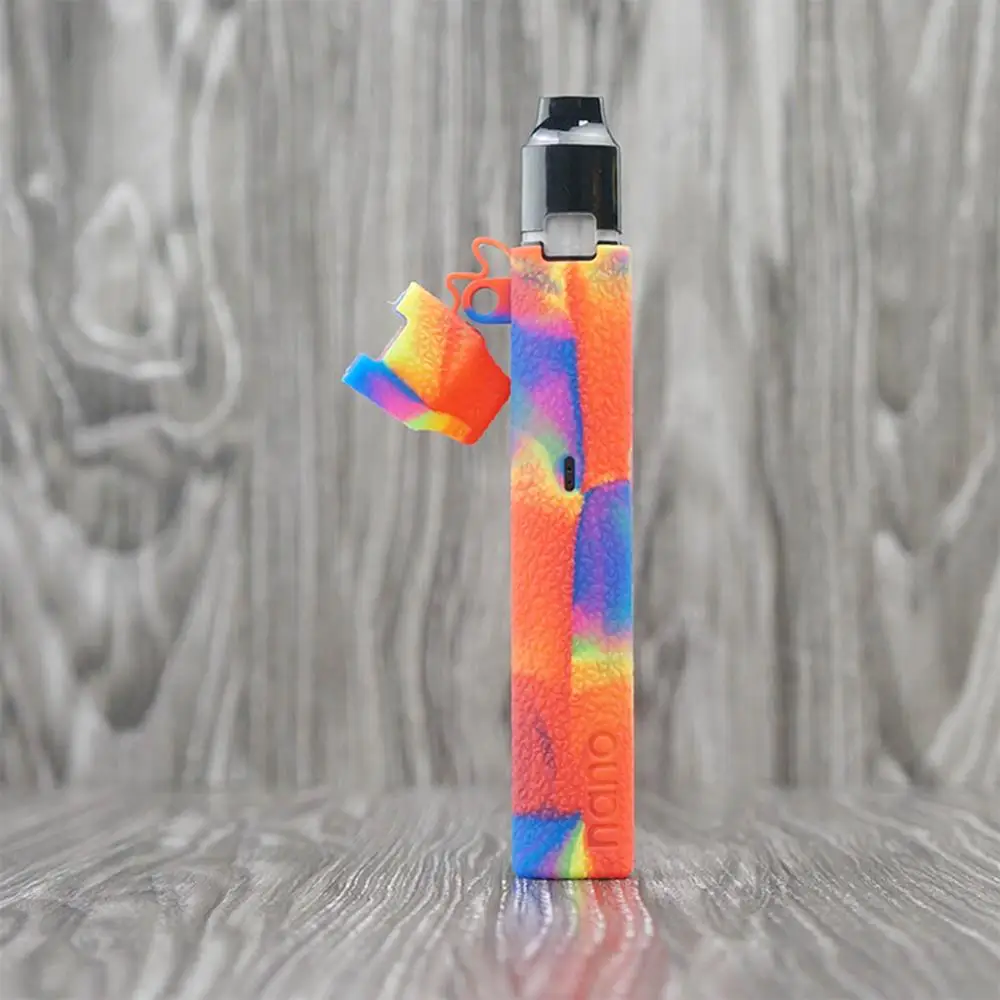 20 шт NanoSTIX NanoNIC Pod vape устройство набор текстура чехол силиконовый для кожи рукав