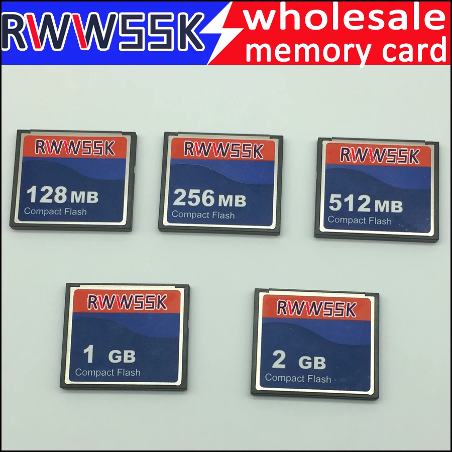 

RWWSSK industrial compact flash cf card 64MB 128MB 256MB 512MB 1GB 2GB memory card for Machine tool and SLR