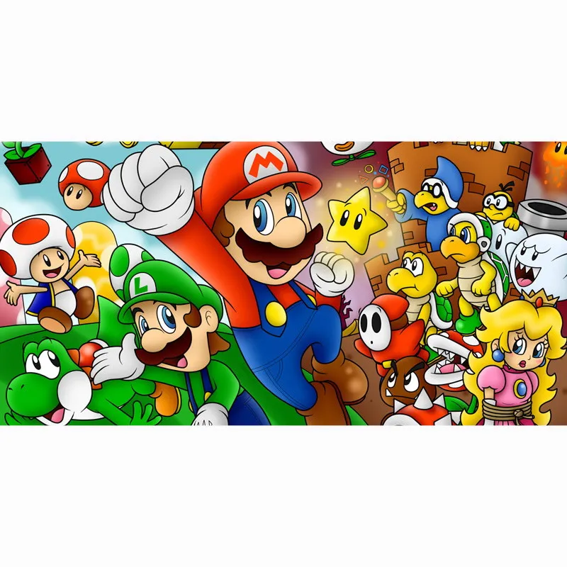 Банное полотенце из бамбукового волокна 70*140 см с принтом Super mario|home textile|bamboo fiber bath