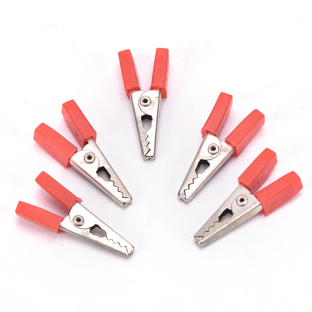 10Pcs test Metal Alligator Clip Crocodile clips Electrical Clamp for
