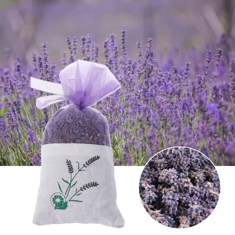 

Natural Lavender Bud Dried Flower Sachet Bag Aromatherapy Aromatic Air Refresh
