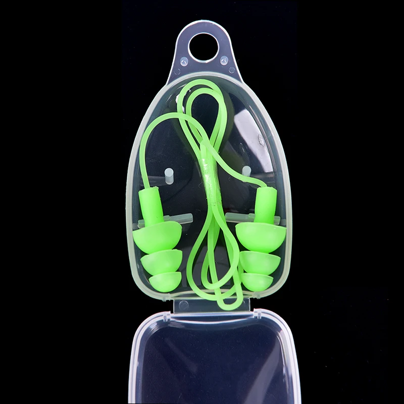 8 Colors Universal Soft Silicone Swimming Ear Plugs Earplugs Pool Accessories Water Sports Swim Ear Plug 1pair 4