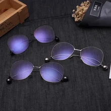 Очки в большой оправе, близорукость, мужские и женские металлические очки, очки по рецепту, можно установить солнцезащитные очки