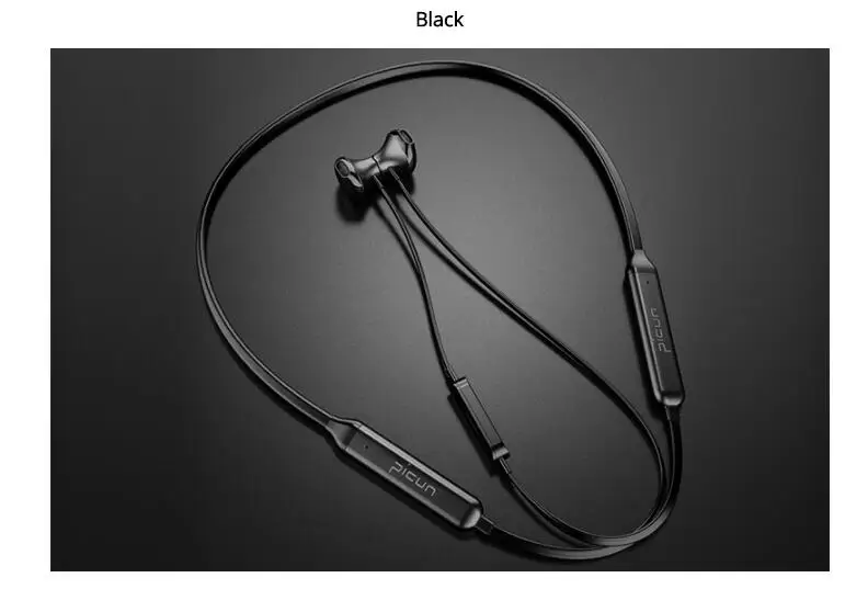 

Picun H12 Bluetooth Headphones IPX5 Waterproof Wireless Earbuds with Magnetic Design Neckband Sport Earphone for Iphone Music