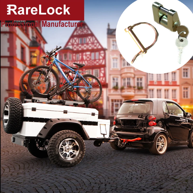 

Rarelock MMS450 Trailer Padlock Trailer Pin Hasp Trailer Arm Lock Yacht SUV RV ATV UTV Truck Car Accessories Auto Parts DIY d