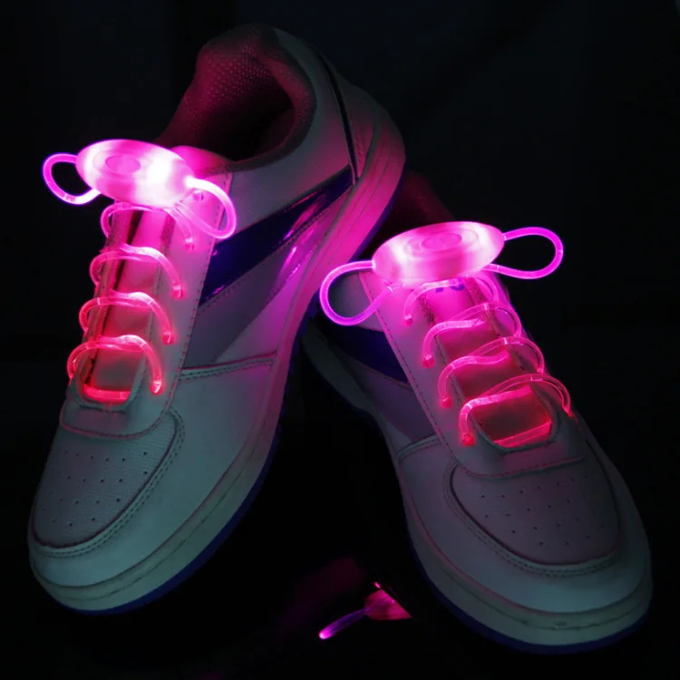 1 пара, модный Светодиодный светящийся шнурок, вечерние светящиеся шнурки, Спортивные Тапочки плоские туфли, шнурки для мальчиков и девочек
