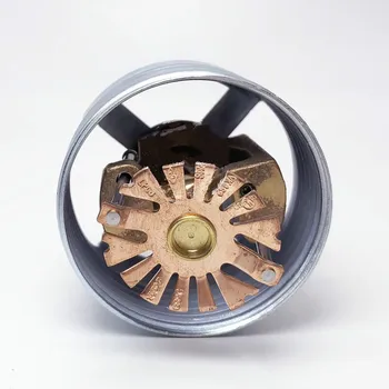 

1/2 NPT DN15 68 Degrees celsius fast response concealed sprinkler,Pendent fire sprinkler head down spray K80 1.2Mpa