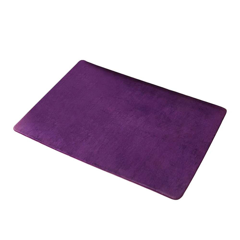 60x100 см Противоскользящий волшебный коврик для двери, коврик для двери, супер впитывающий ковер, кухонные коврики, красочный Противоскользящий коврик, пылезащитный интерьер, 1 шт - Цвет: purple