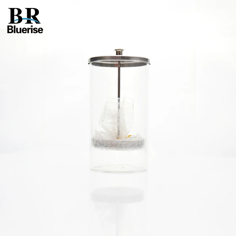 Günstig Nagel Werkzeuge Sterilisator Jar Glas Nagel Desinfektion Tasse Maniküre Werkzeug Desinfektion Jar Sterilisation Container 6 zoll 9 zoll