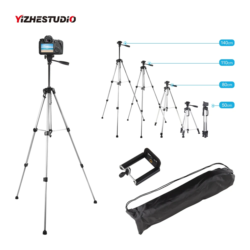 Алюминиевый штатив Yizhestudio 20 55 для камеры с креплением комплект зажимов DSLR