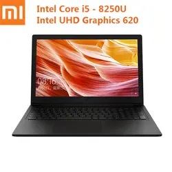 2019 Xiaomi Mi Ruby 15,6 дюймов ноутбук с системой Windows 10 Intel Core i5-8250U четырехъядерный 8 Гб 256 Гб 1,6 ГГц 1,0 камера ноутбук ПК