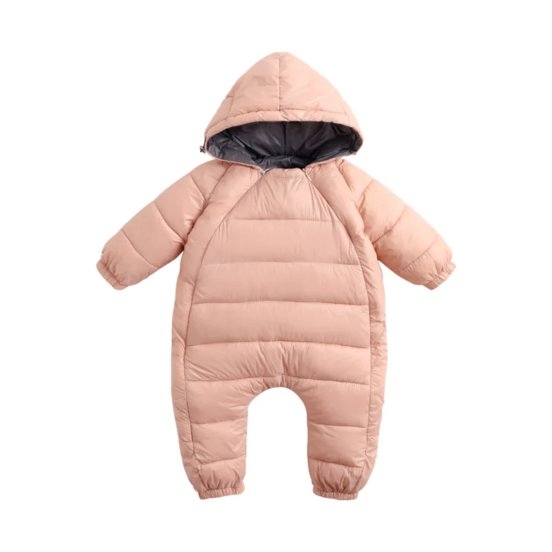 

Winter Clothes NewBorn Onesies Baby Outerwear Girls Coat Boys Candy Color Thin And Light Down Coats Baby Snowsuit 9-24 mans