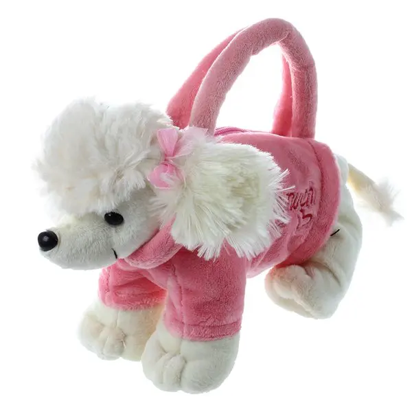 Модные горячие продажи 3D собака дизайн сумки детские сумки прекрасный плюшевый в форме щенка Детская сумка 25*10 см