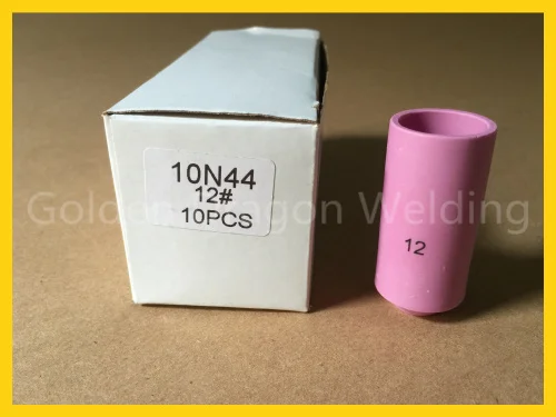 TIG Alumina Nozzles 12# 10N44 Fit TIG Welding Torch Consumables SR PTA DB WP 17 18 26 Series,5PK
