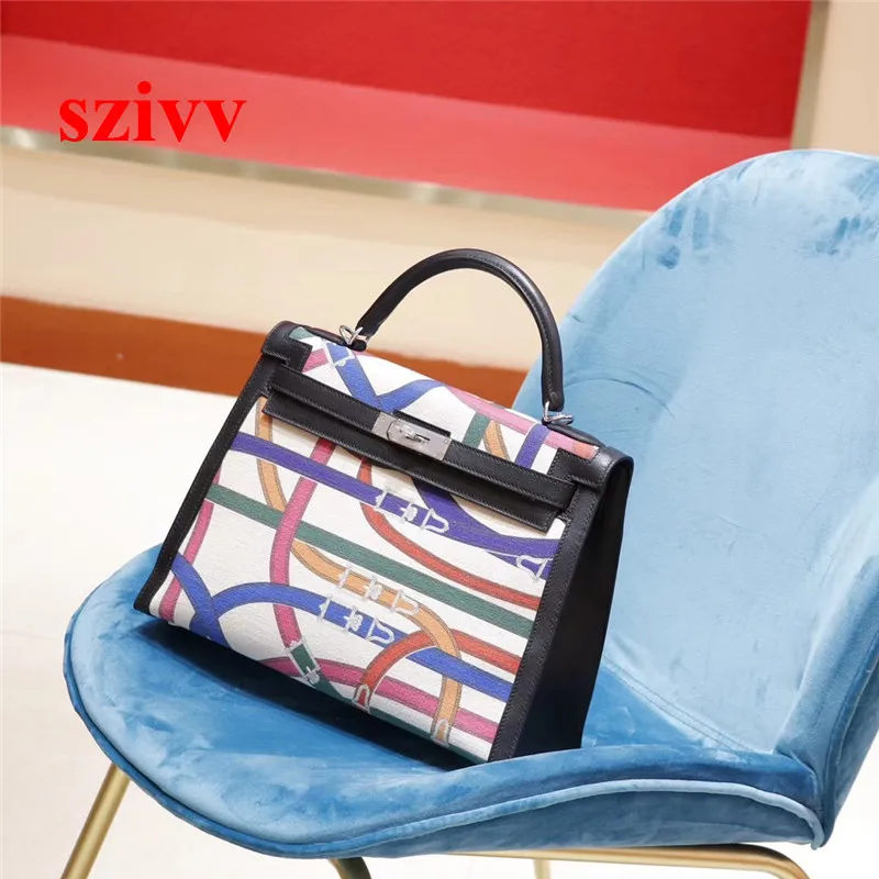 

100% Genuine cow Leather Luxury Handbags Bags Designer Crossbody Bags For Women Famous Brand Runway full handmade 090502