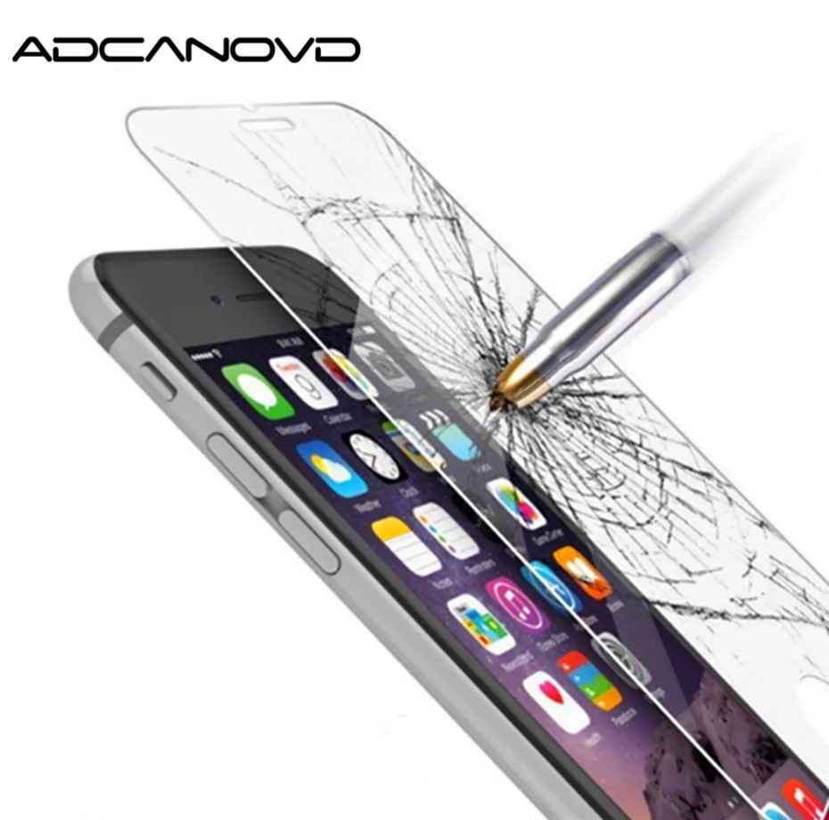 

Adcanovd for iphone 6 6s 7 8 plus Screen Protector for iPhone X Tempered Glass iPhone 5 5s SE 4 4s Protective Film High Quality