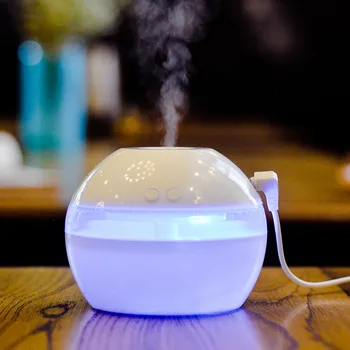 

300ml Home USB Ultrasonic Humidifier Aroma Essential Oil Diffuser Aromatherapy Humidifer Mist Maker with 7 Color LED Night Light