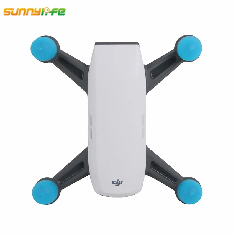 4 шт. комплект DJI Spark красочные анти капля Двигатель защиты Кепки защитный кожух
