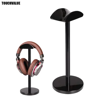 

Luxury Headphones Stand Acrylic For Headset Exhibition Support Black Transparent You can choose