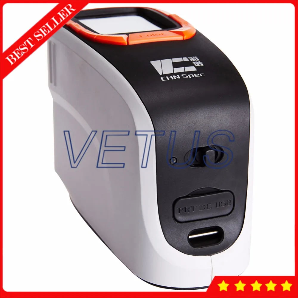 

CS-610A 8mm Measuring Caliber Digital Color spectrum analyzer Precise Portable Spectrophotometer with LED light source