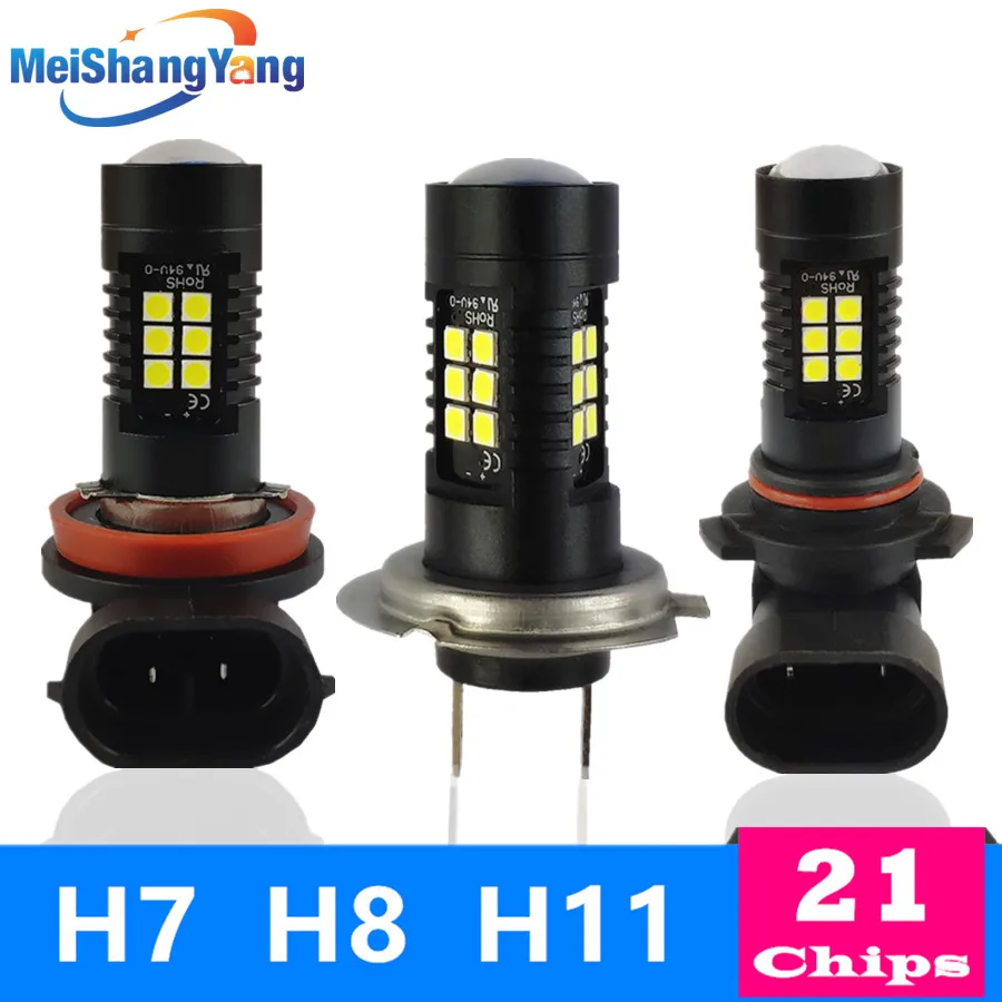 H7 H8 H11 светодиодные лампы HB4 светодиодные лампы HB3 9006 9005 SMD светильник s 1200LM 6000K 12V белый светильник для вождения автомобиля лампа для автомобиля 24V