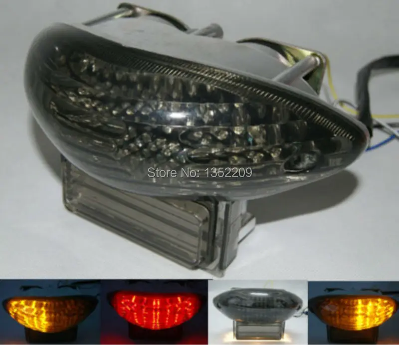 

Smoke Lens LED Tail Brake Lamp And Turn Signals Light For Suzuki Katana GSX 600F 750F 2003-2006 Custom