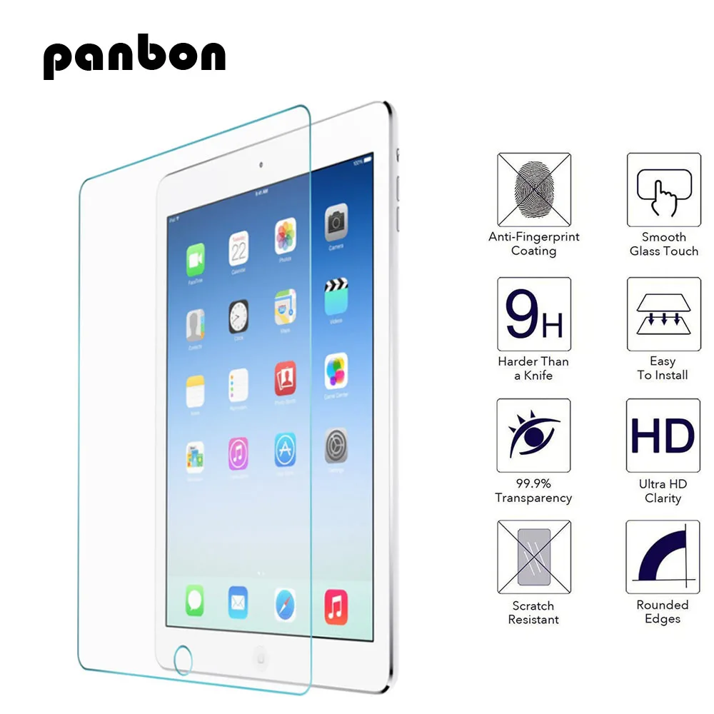 9H Premium Tempered Glass Screen Protector Film For Apple iPad Mini 1 2 3 4