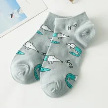 1 пара/лот. 2016г. Новинка опт. симпатичные, красочные, хлопоковые носки для женщин и девушек мода весна, лето.Meias A129