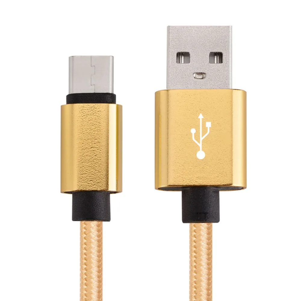 100 шт./партия наборы аксессуаров для телефонов USB-C OEM нейлоновый кабель для Samsung Galaxy S8 S8 Plus Note 8 быстрых Зарядное устройство Тип usb-C кабель