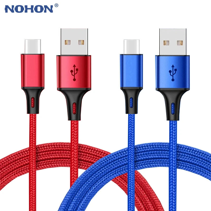 

25cm 50cm 1m 2m 3m USB Type C Charge Cable For Samsung Galaxy S9 S8 Plus Note 8 9 Origin USB-C Data Fast Charging Long Wire Cord