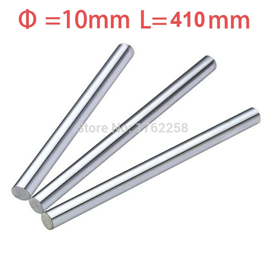 

2PCS 10mm x 410mm Linear Shaft 3D Printer Cylinder Liner Rail Axis CNC Parts
