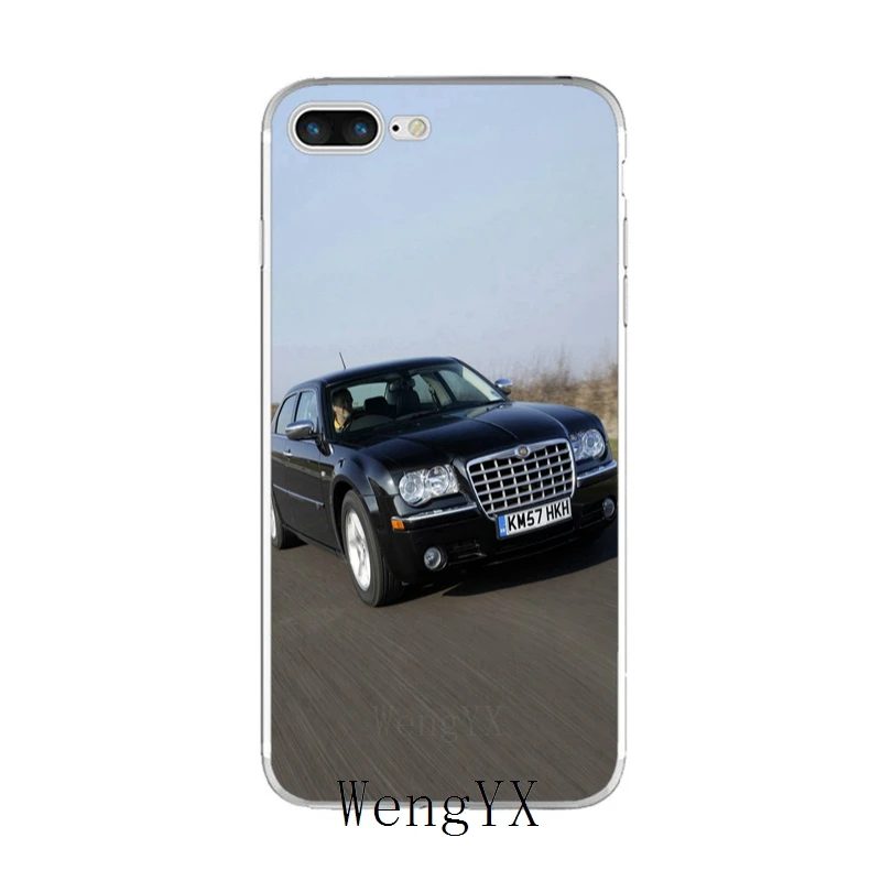 Модные Гоночная машина Chrysler Тонкий Силиконовый ТПУ мягкий чехол для iPhone X, 8, 8 plus, 7, 7 plus, 6 6s плюс 5 5S 5c SE 4 4S - Цвет: car-Chrysler-A-01