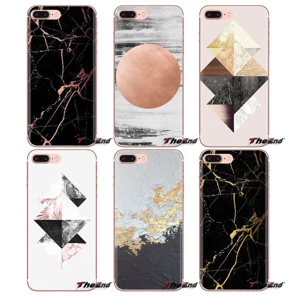 For Huawei Mate Honor 4C 5C 5X 6X 7 7A 7C 8 9 10 8C 8X 20 Lite Pro Soft Transparent Shell Covers marble tri black gold hellip |