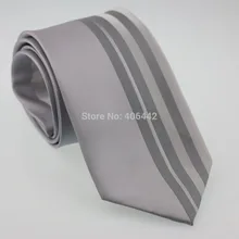 YIBEI Coachella серые мужские галстуки темно-серые в Вертикальную Полоску Дешевые Галстуки микрофибровая Ткань галстук Gravatas Повседневное платье