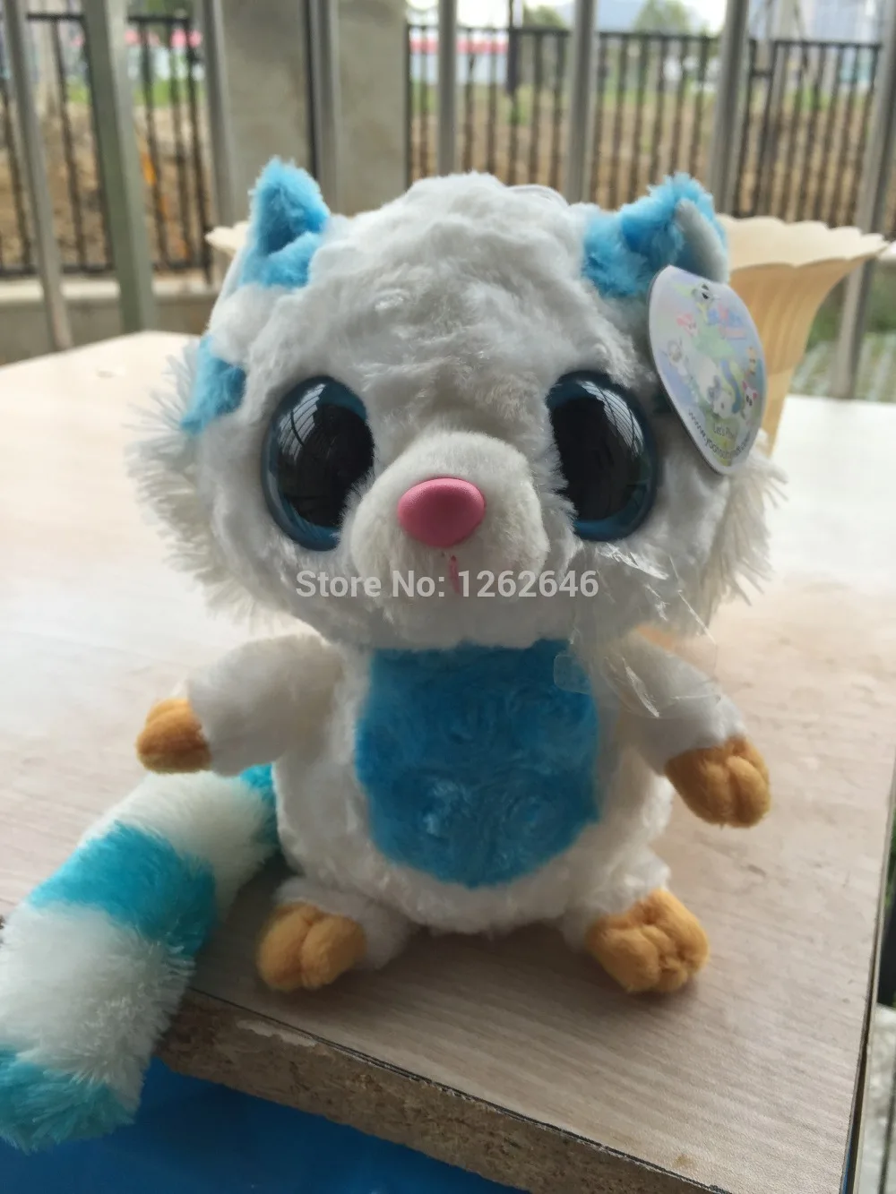 

Free shipping Baby Toy Yoohoo&Friends Rare Animal Interactive Big Eye Cute Fabric Plush Toy Muhon 8" Plush doll Classic Baby Toy