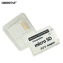 XBERSTAR версии 5,0 SD2Vita для ps vita карты PSVita игры карты Micro SD адаптер для PS Vita 1000/2000 3,60 Системы 256 ГБ