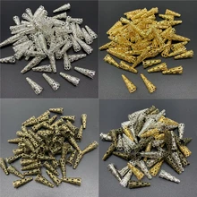 50 шт. 20x8 мм Металлические Ювелирные принадлежности бусины в форме чашек Древний серебряный талисманы подвеска в форме цветка для самостоятельного изготовления ювелирных изделий серьги Цепочки и ожерелья