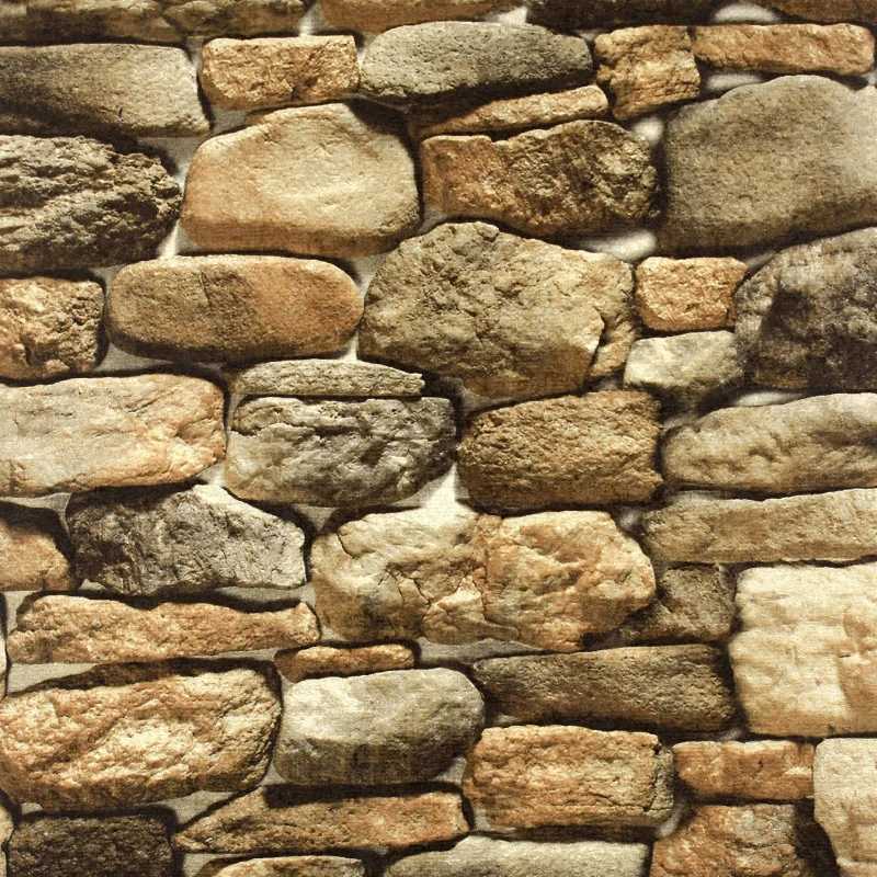 

PVC Vintage Wall Sticker Brick Rock Waterproof Creative Design for Cafe shop Living Room Decor Bedroom Vinyl Wall Decor Paper