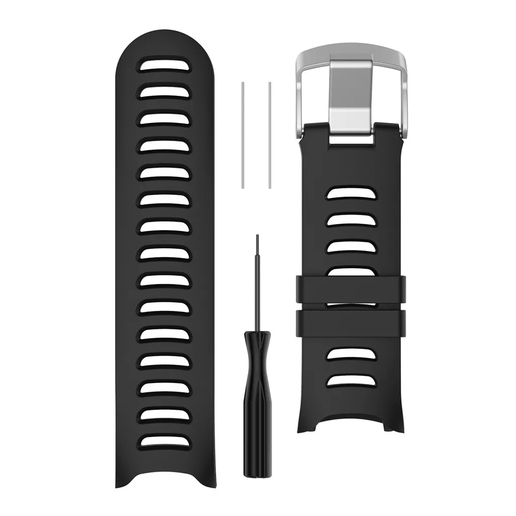 Силиконовый ремешок для Garmin Forerunner 610, ремешок для часов, резиновый ремешок, 220 мм, спортивные браслеты, инструмент для работы, ремешок для часов