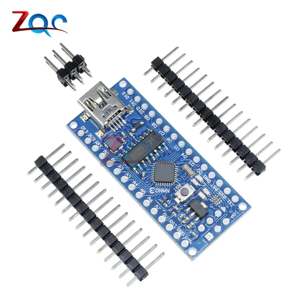 Плата ATmega168 CH340 CH340G Nano V3.0 3 0 Mini USB UART плата 16 МГц В 5 микроконтроллер модуль