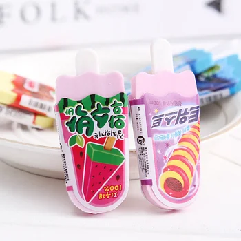

Popsicle eraser creative eraser primary school stationery children's school supplies