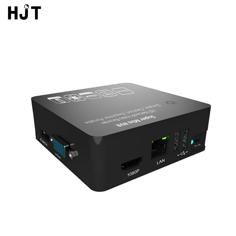 

HJT 8CH Super MINI NVR HD network video recorder for ip camera ONVIF 2.1 1080P E-SATA P2P HDMI USB H.264
