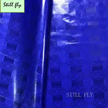 Королевский синий африканский Базен riche getzner последняя морская парча ткань хлопок Африканский Базен кружева для свадьбы 10 ярдов/партия YB