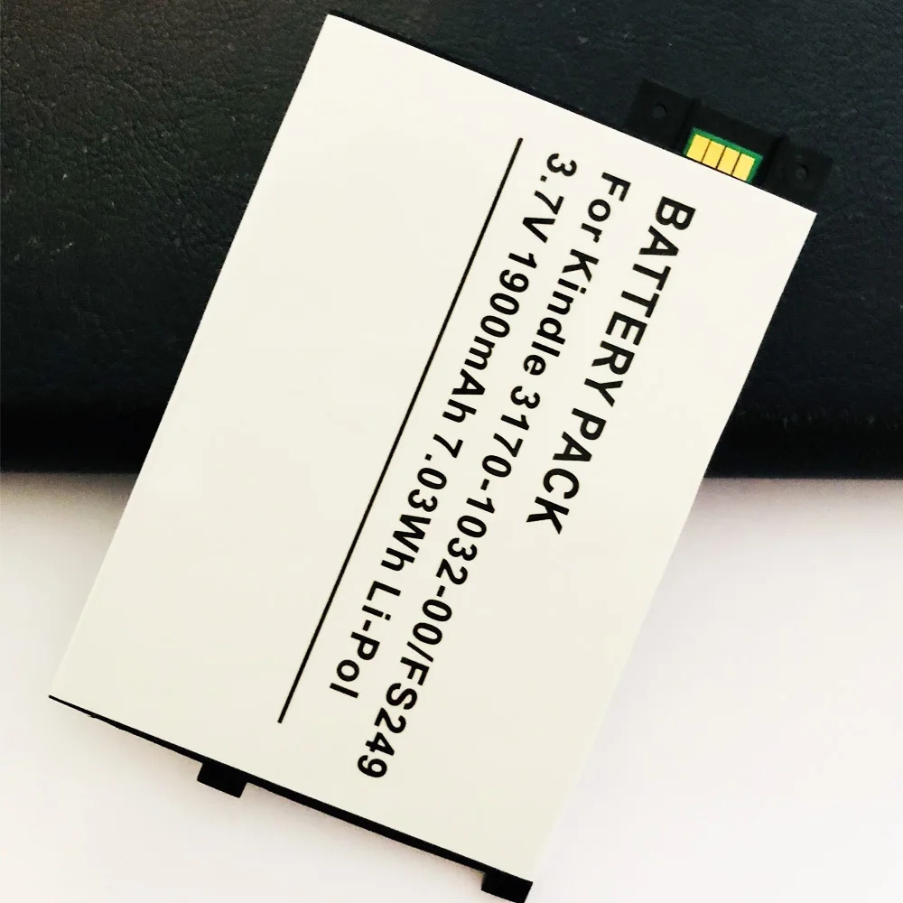  ISUN Battery Replacement For Amazon Kindle 3 III Keyboard eReader D00901 Graphite 170-1032-00 1830m