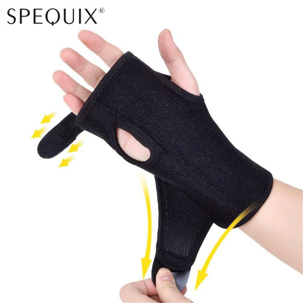 Hand Wrist Steel Plate Fix Support Brace Splint Sprains Arthritis