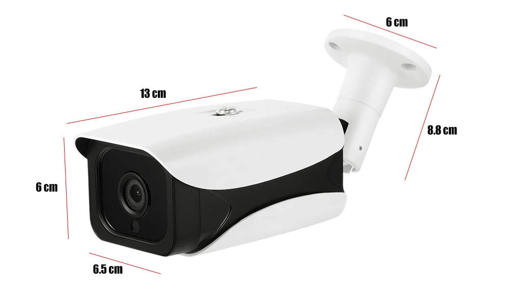 Водонепроницаемая IP камера видеонаблюдения Sony IMX307 1080P POE|Камеры видеонаблюдения|