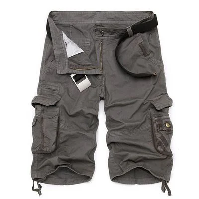 

Cargo Shorts Men Cool Camouflage Summer Hot Sale Cotton Casual Men Short Pants Brand Clothing Comfortable Camo Men Cargo