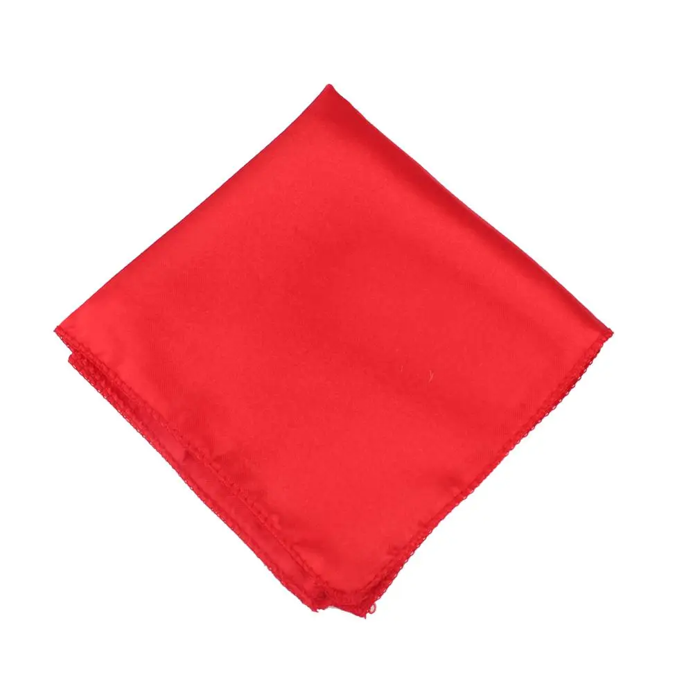 Ourwarm 100 шт 30 см Свадебный сатиновый стол салфетки шелковые хлопчатобумажные скатерть для банкетов для домашнего ужина свадебные украшения стола - Цвет: red