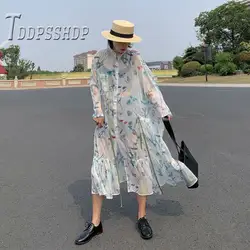 2019 летнее солнцезащитное Женское пальто Daffodil Прозрачная женская верхняя одежда